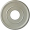 Ekena Millwork Bradford Ceiling Medallion (Fits Canopies up to 6 5/8"), 12 1/2"OD x 3 7/8"ID x 3/4"P, Flash Copper CM12BRFCS - alternate 1
